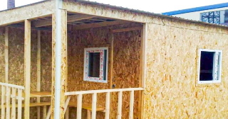 Сарай из дерева под ключ в Кропоткине – строительствопо цене от 42104 рублей