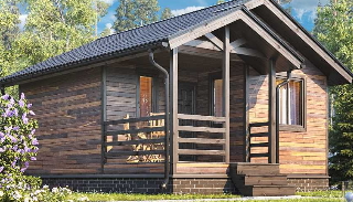 Проект бани 3 на 3 в Кропоткине | Разработка и планировка от Строй-Крп от 3685 рублей